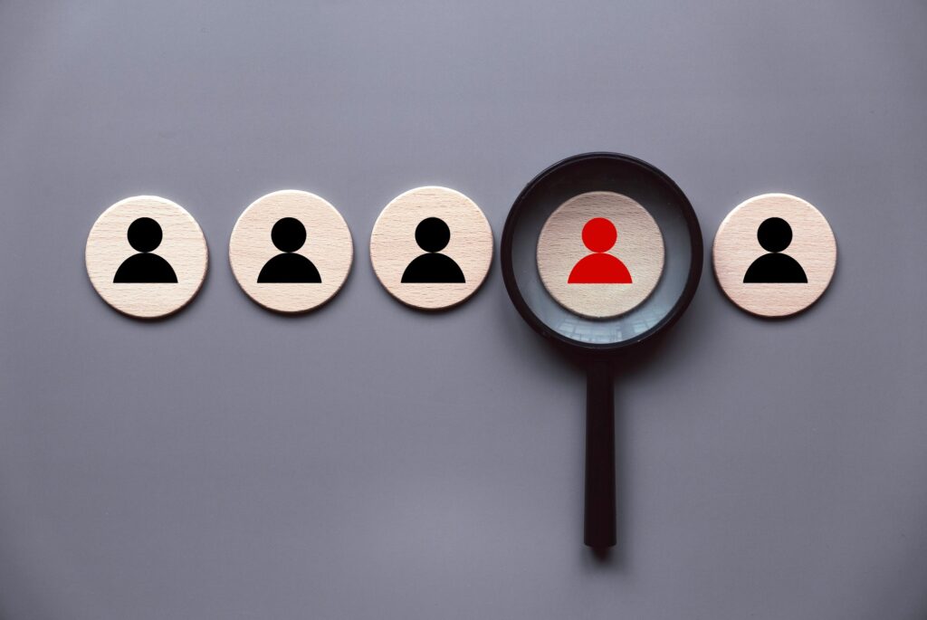 Human resources and management concept.